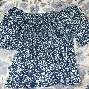 Off the shoulder blouse